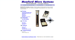 Desktop Screenshot of bmumford.com