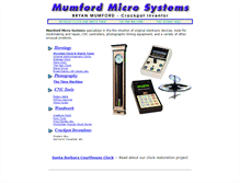 Tablet Screenshot of bmumford.com